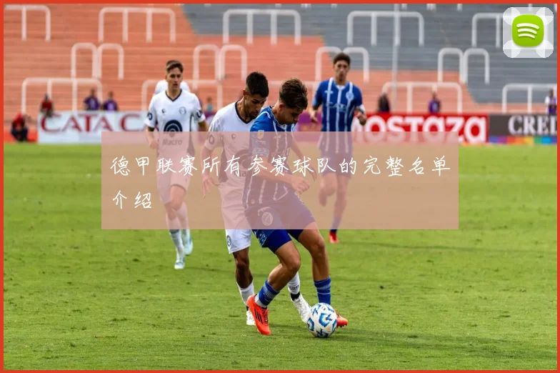 德甲联赛所有参赛球队的完整名单介绍